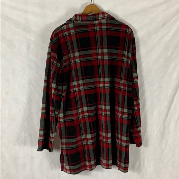 Jason Maxwell Red Plaid Button Up Woman’s Size XXL - Picture 4 of 5